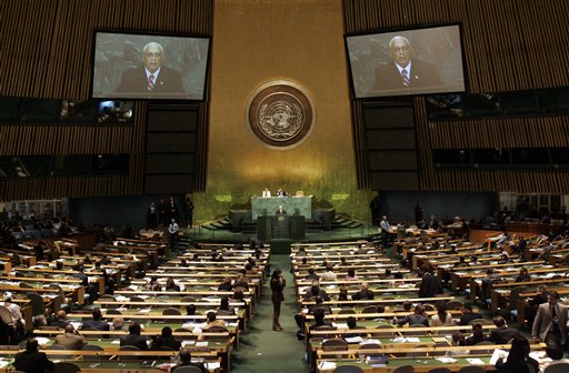 Sharon speech at UN